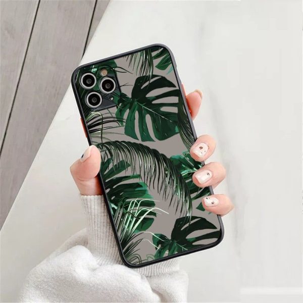 Coque Fleur Feuille De Palmier