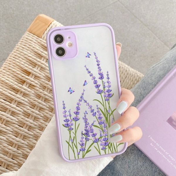 Coque Fleur Lila