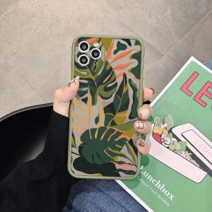 Coque Fleur Palmier Cartoon