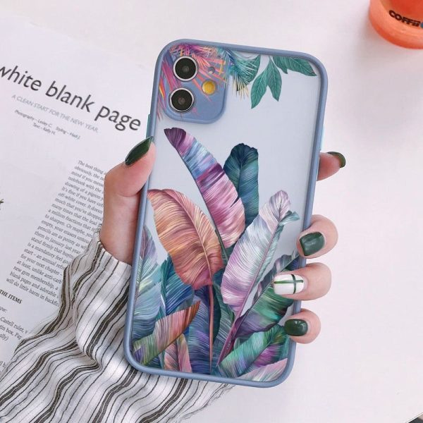 Coque Fleur Palmier Jungle Coloré