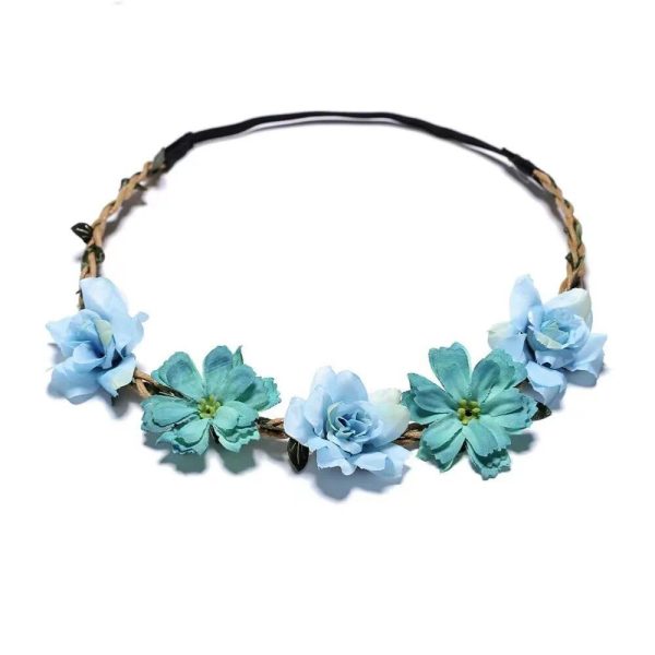 Couronne De Fleurs Mariage Bleu