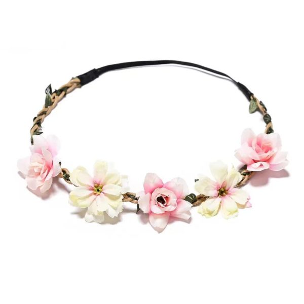 Couronne De Fleurs Mariage Rose Clair