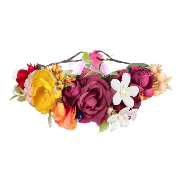 Couronne De Fleurs Multicolore