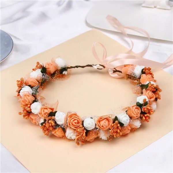 Couronne De Fleurs Orange