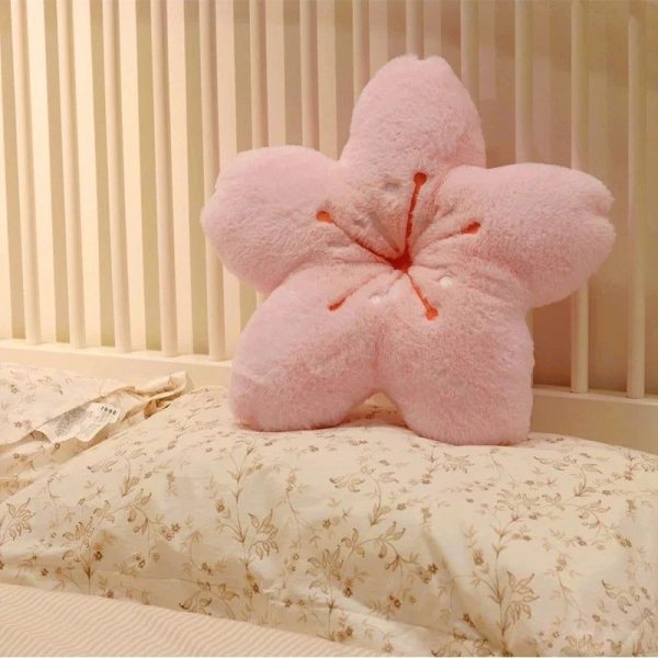 Coussin Fleur Rose