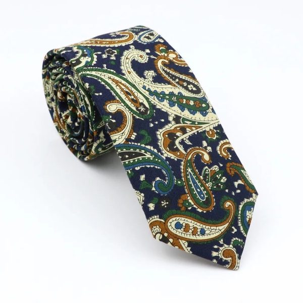 Cravate Fleurie Design Cartoon