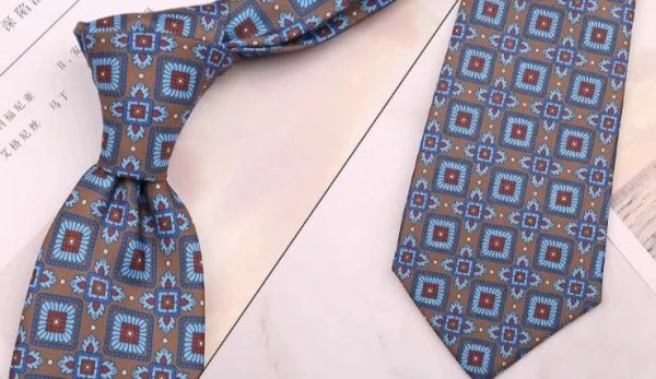 Cravate Fleurie Mariage Motif