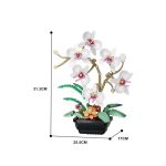 bloc de construction fleur blanche