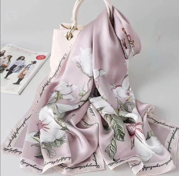 Echarpe A Fleurs Design