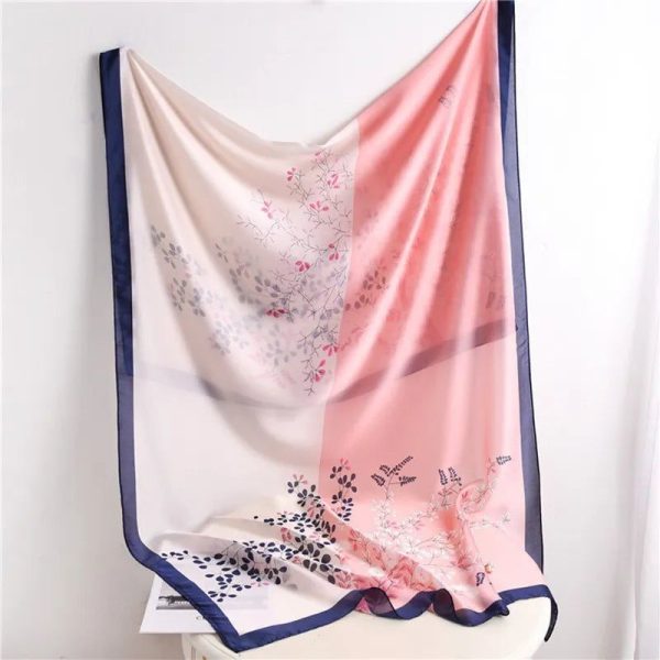 Echarpe Fleurie Epuré