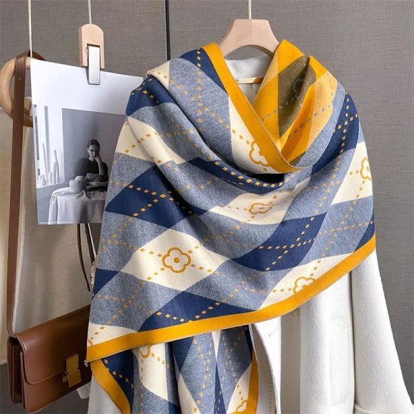 Echarpe Fleurie Fashion