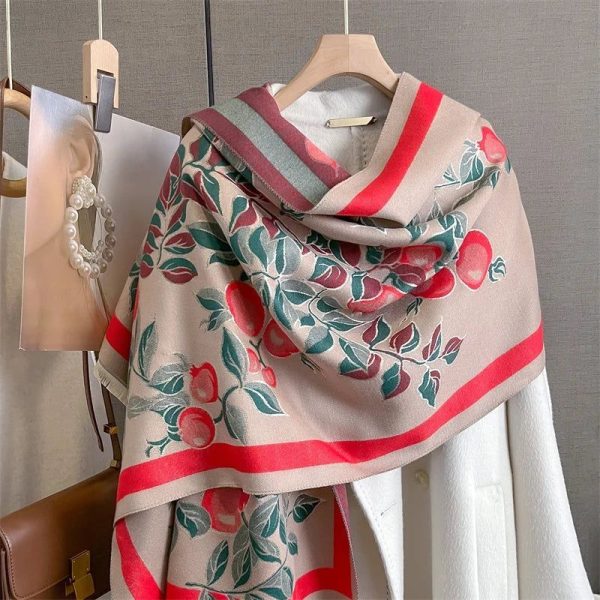 Echarpe Fleurie Fruit