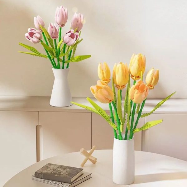 fleur tulipe bloc de constrction