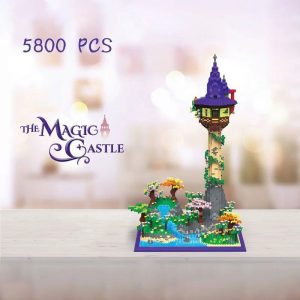 fleur raiponce bloc de construction