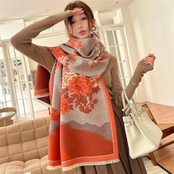 Foulard Fleuri Polonais