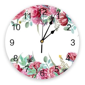 Horloge Fleurie Moderne Design