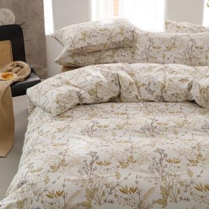 Housse De Couette Fleurie Coton