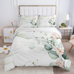 Housse De Couette Fleurie Design Simple