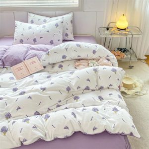 Housse De Couette Fleurie Lavande