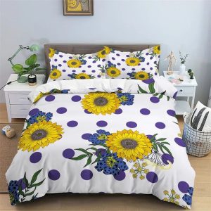 Housse De Couette Fleurie Marguerite