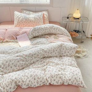 Housse De Couette Fleurie Retro
