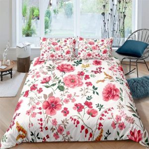 Housse De Couette Fleurie Roses