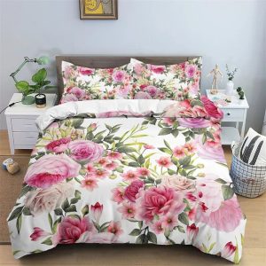 Housse De Couette Fleurie Style Anglais