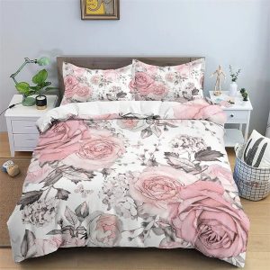 Housse De Couette Fleurie Style Anglais Design