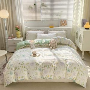 Housse de Couette Fleurie pour Enfant