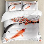 housse de couette florale fleur de cerisier