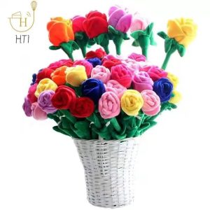Peluche Rose Fleur