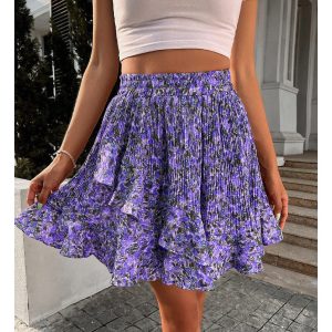 Jupe Fleurie Atypique