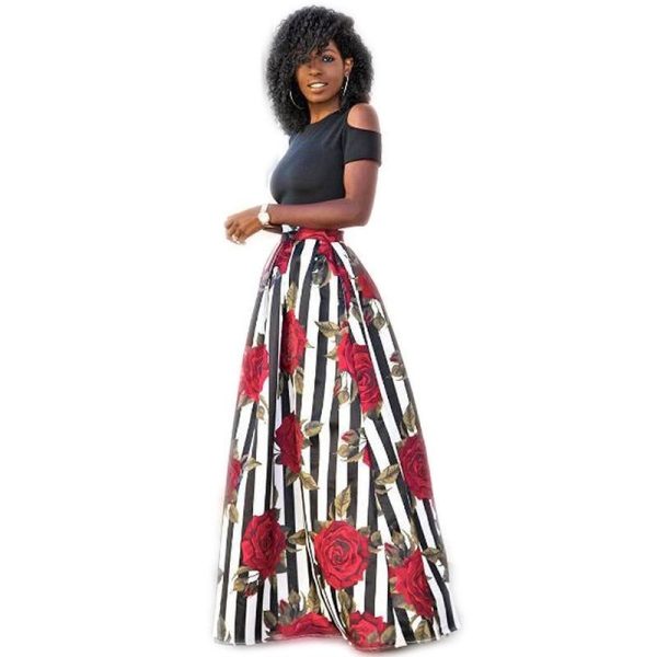 Jupe Fleurie Design Rose