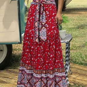 Jupe Longue Fleurie Bohème Elégante