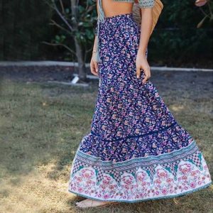 Jupe Longue Fleurie Bohème Fashion