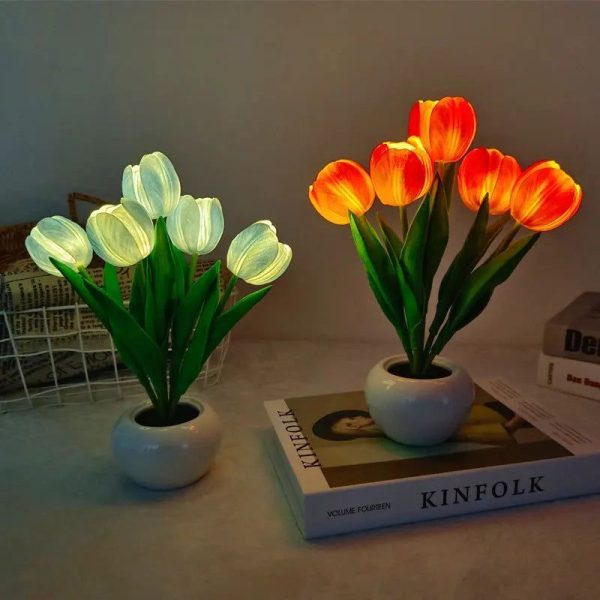 Lampe de Chevet Tulipe