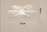 lampe décorative fleur pétale blanche