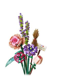 composition florale bloc de construction