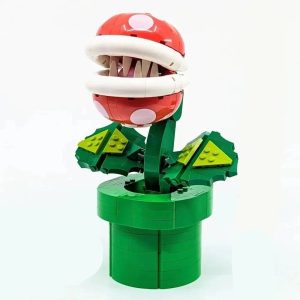 fleur mario piranha bloc de construction