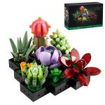 fleur succulente boc de construction