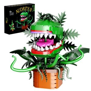 plante carnivore en blocs de construction