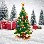 ensemble de construction sapin de Noël