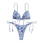 maillot de bain avec imprimé fleuri