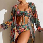 Maillot De Bain Fleuri Bikini Fleuri Design