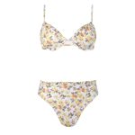 Maillot De Bain Fleuri Coloré Feuille