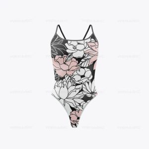 Maillot De Bain Fleuri Epuré Bouquet