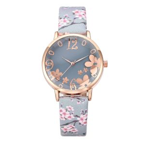 Montre Fleurie Epuré