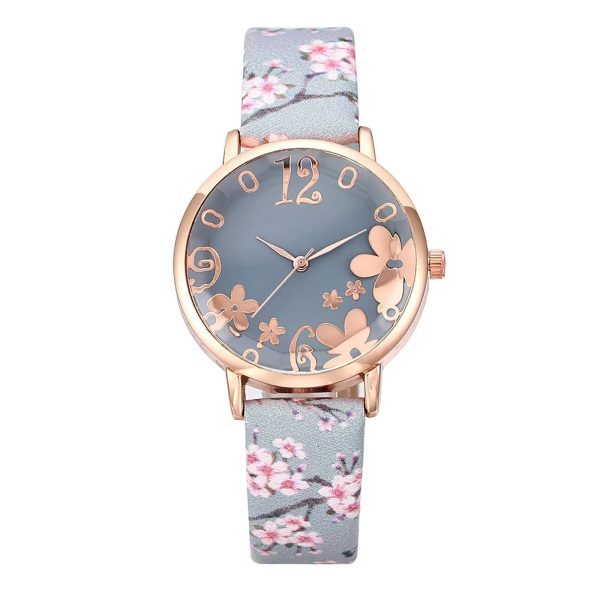 Montre Fleurie Epuré
