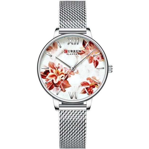 Montre Fleurie Rose Multiple