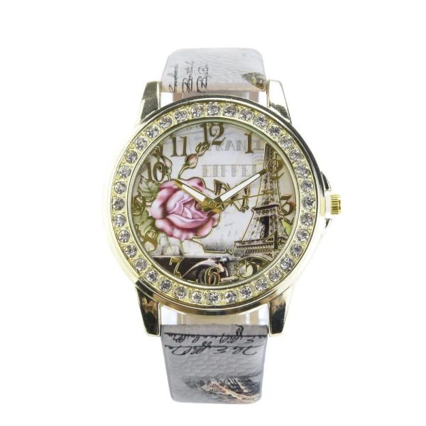 Montre Fleurie Tour Eiffel